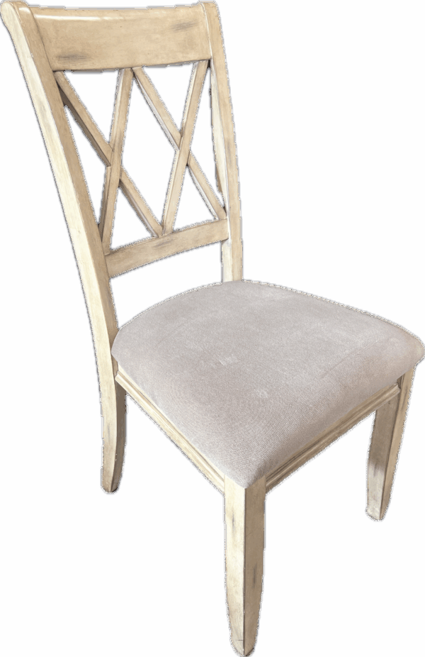 Beige Seat Dining Chairs - Image 2