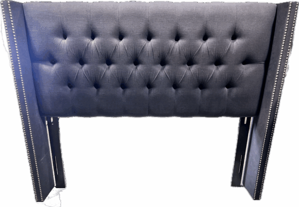 Grey Tufted Headboard