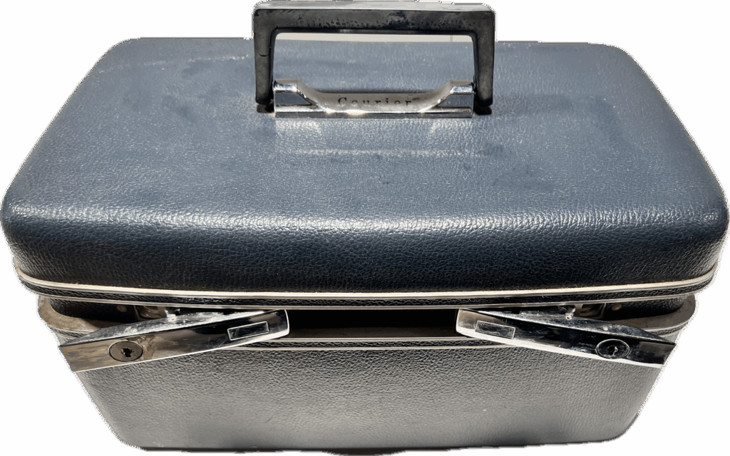 Vintage Sears Courier Cosmetic Case