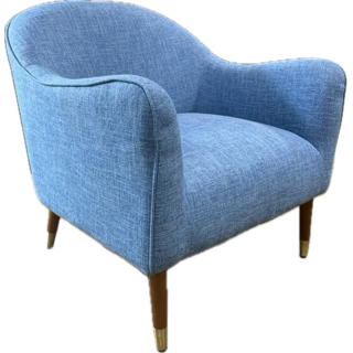 Brilliant Blue Modern Chair