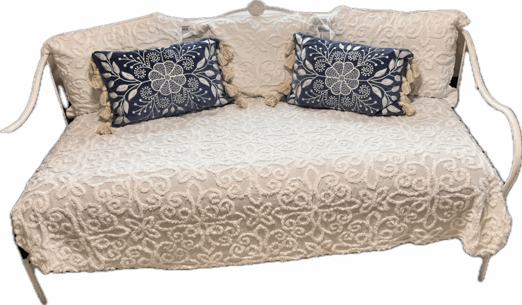 White Metal Daybed