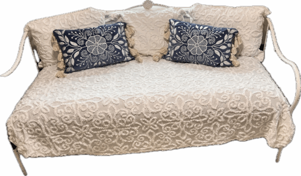 White Metal Daybed