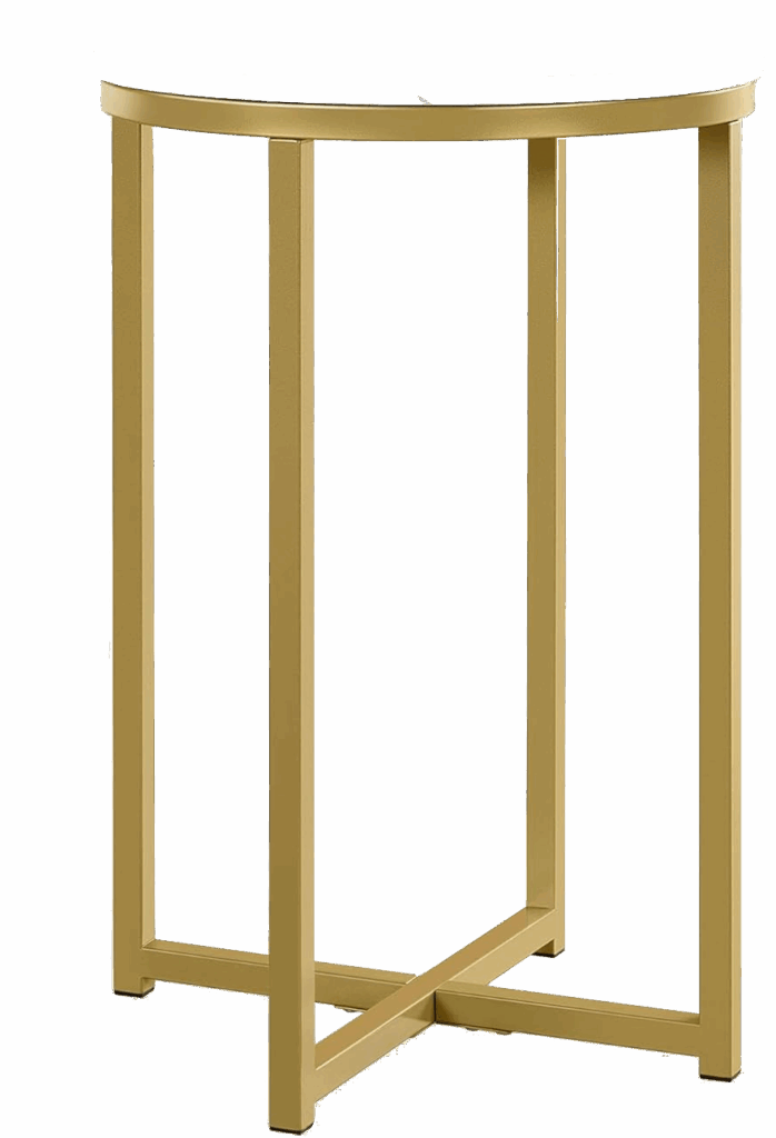 Round Gold Table Base