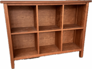 Solid Wood 6 Shelf Bookshelf