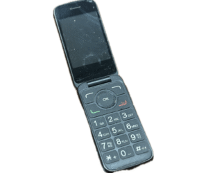 Black Alcatel GO Flip 4 Phone