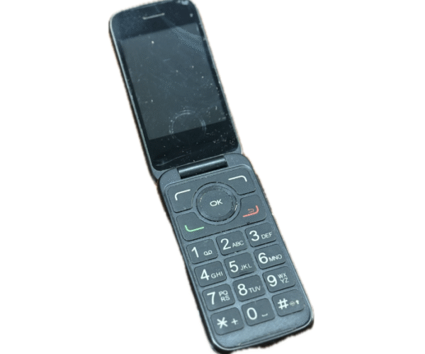 Black Alcatel GO Flip 4 Phone