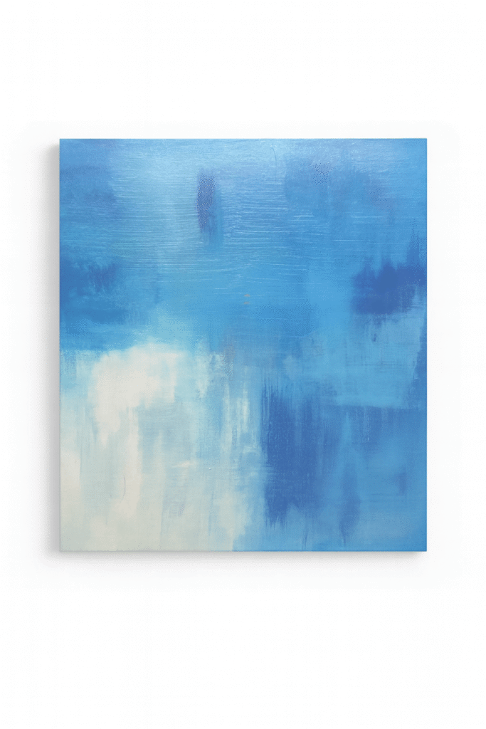 Shades of Blue Canvas