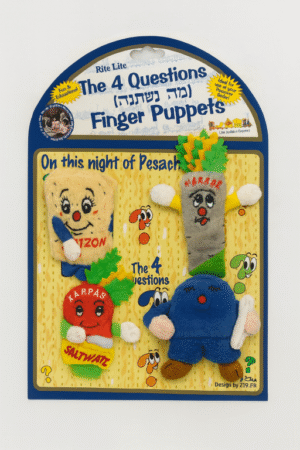 Passover Toy 4 Questions Finger Puppets