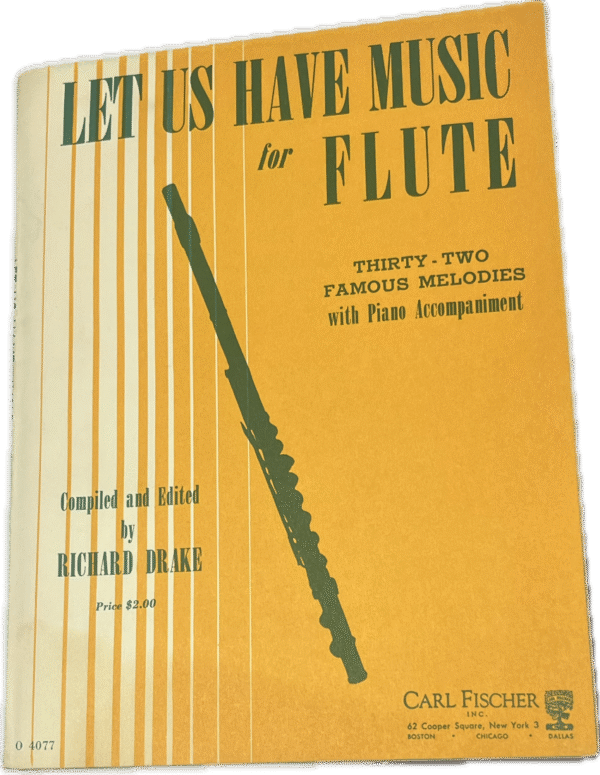 Let Us Have Music for Flute Booklet