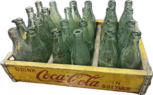 24 Coca-Cola Bottles in Original Crate