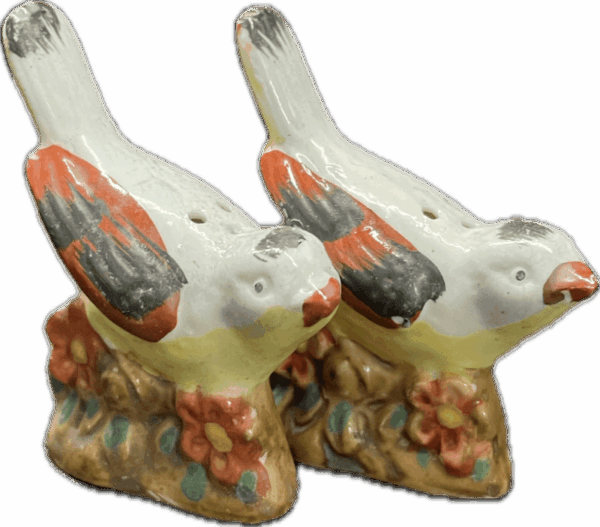 Vintage Bird Salt and Pepper Shaker Set
