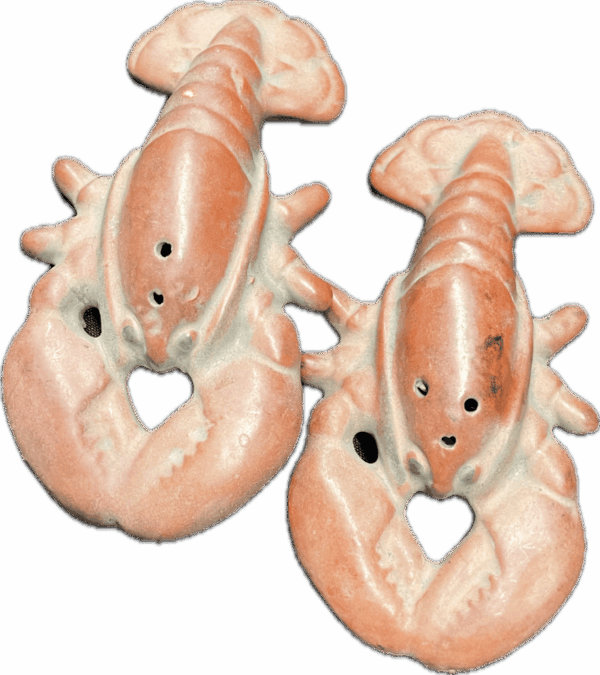 Vintage Lobster Salt and Pepper Shaker Set
