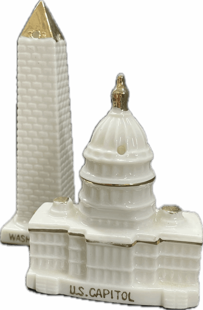 US Capitol Salt and Pepper Shakers