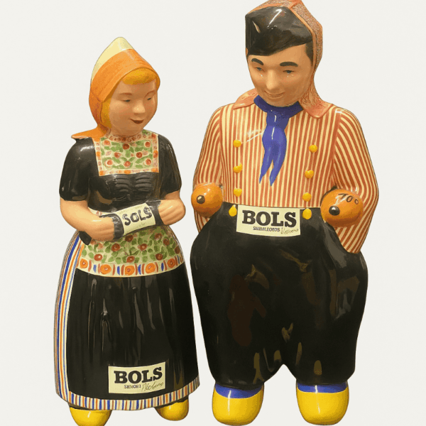 Bols Creme de Menthe Dutch Figures