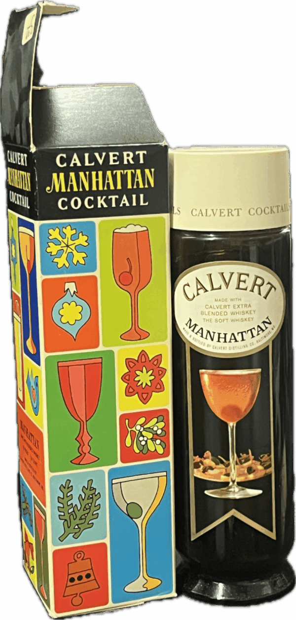 Calvert Manhattan Cocktail Bottle