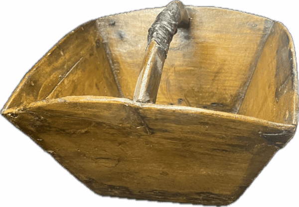 Rustic Wooden Basket