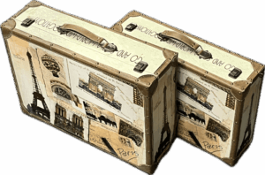 Paris Suitcases