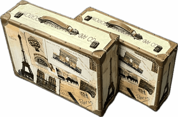 Paris Suitcases
