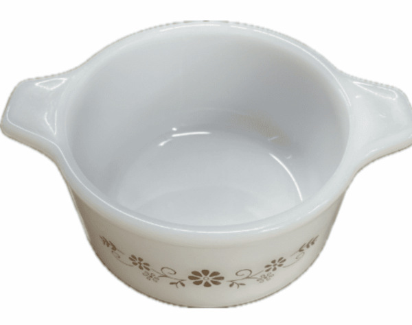 Dynaware White Milk Glass Crock