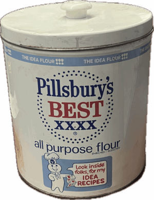 Pillsbury's Best Vintage Flour Tin