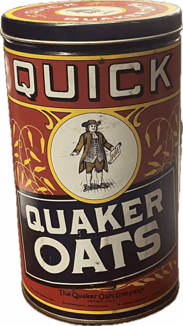 Quaker Oats Vintage-Style Tin