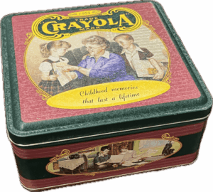Vintage Crayola Tin