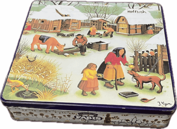 Vintage Les Bons Biscuits Tin