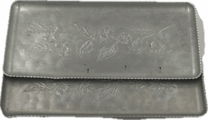 Vintage Aluminum Rectangular Floral Trays