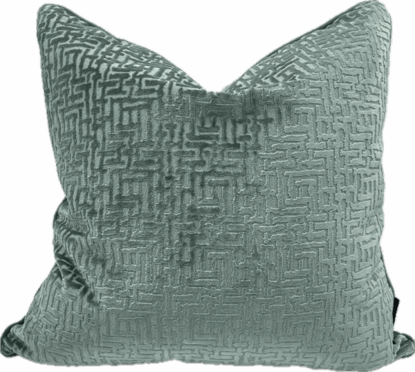 Teal Velvet Pillow