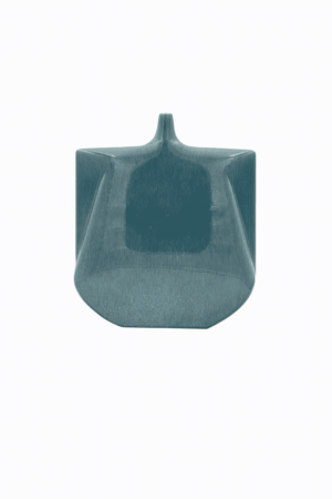 Small Teal Ceramic Vase