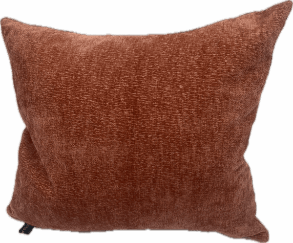 Rust Chenille Pillow