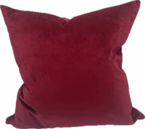 Maroon Velvet Pillow