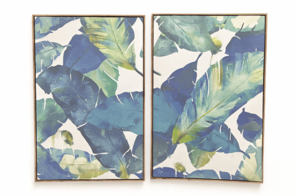Tropical Leaves Canvas