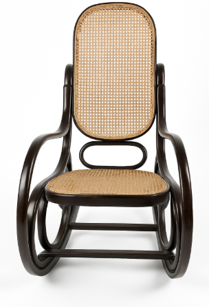 Bentwood Cane Rocking Chair