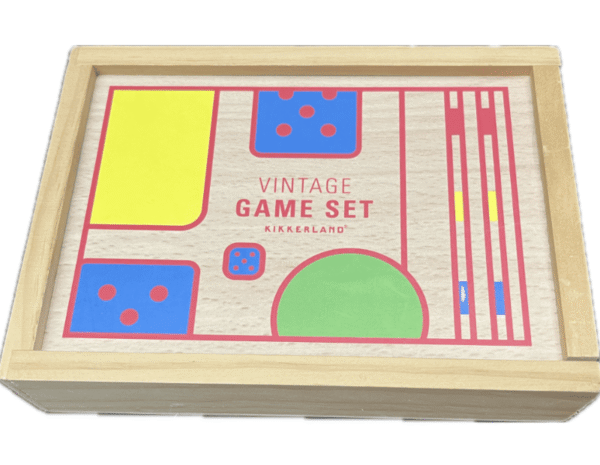 Vintage Game Set by Kikkerland