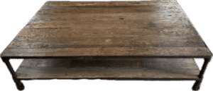 Industrial Reclaimed Wood Coffee Table