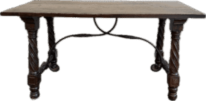 Dark Wood Console Table