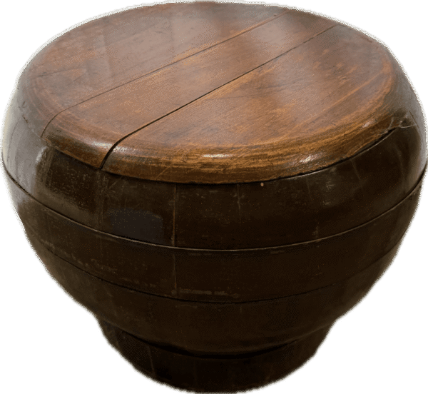 Round Wood Stool