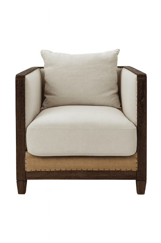 Modern Duck Cotton Chairs with Burlap Exterior