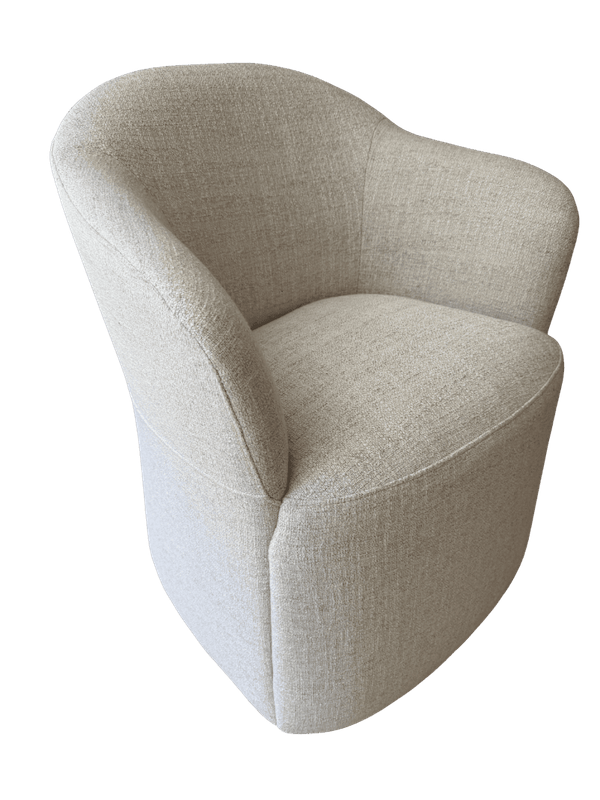 Petite Nubby Woven Accent Chairs