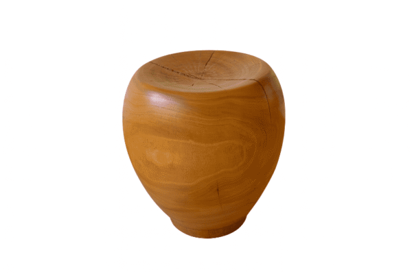 Solid Light Wood Stool