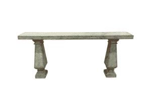 Faux Plaster Console Table