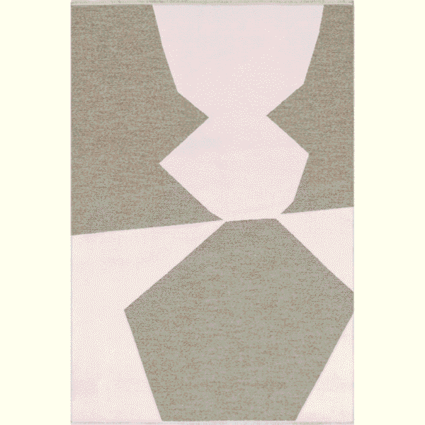 Abstract Reversible Area Rug