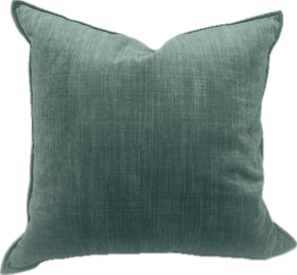 Woven Texture Solid Teal PIllow