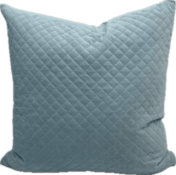 Light Blue Quilted PIllow