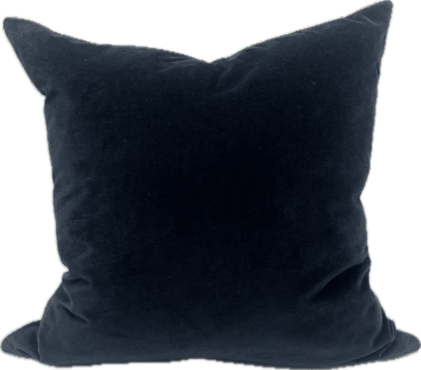 Navy Velvet Pillow