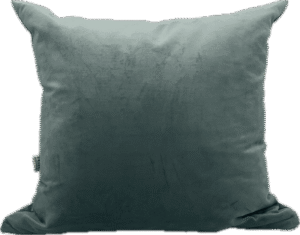 Light Blue Velvet Pillow