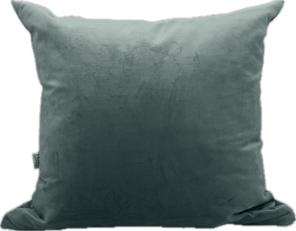 Light Blue Velvet Pillow