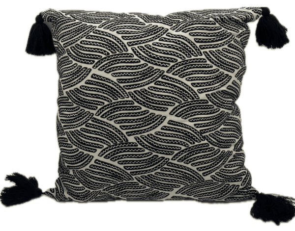 Velvet Stripe Wave Pillow