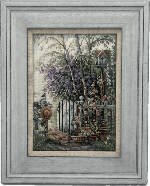 Needle Point Garden Floral Art 1